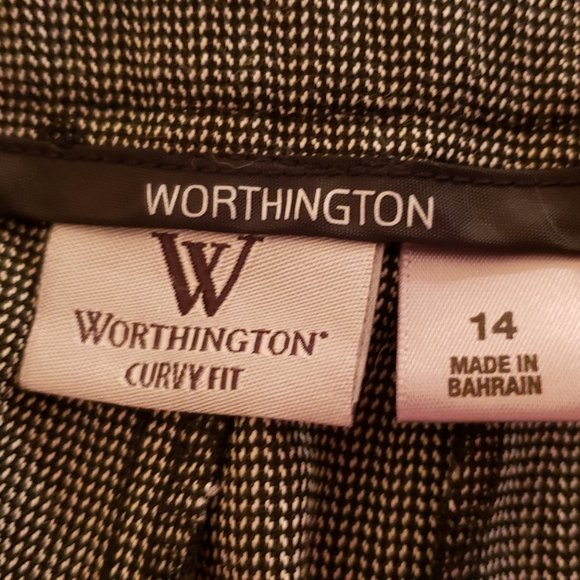 PANTS CURVY FIT TROUSER WORTHINGTON - Picture 5 of 10